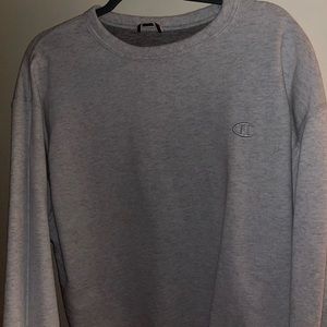 Gray Champion Crewneck Sweater, Size Large (EUC)!!